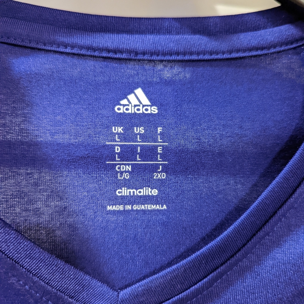 ADIDAS Purple Long Sleeve Shirt - Picture 8 of 9